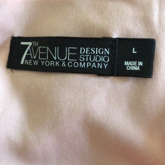 7th Avenue by New York and Co. Fun Pink Blouse - Picture 6 of 7